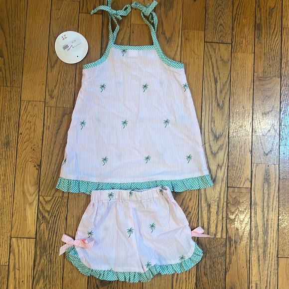 Funtasia Tie Dress Palms size 2t - Picture 3 of 3